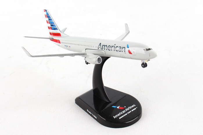 Daron Postage Stamp American 737-800 1/300 Model Aircraft