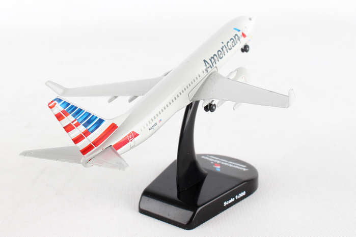 Daron Postage Stamp American 737-800 1/300 Model Aircraft