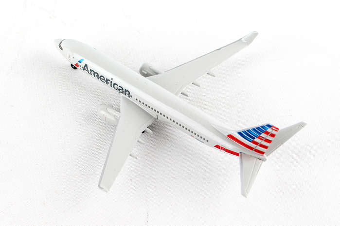 Daron Postage Stamp American 737-800 1/300 Model Aircraft