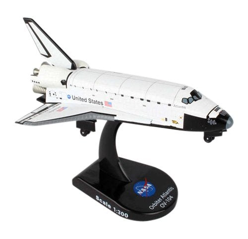 Daron Postage Stamp Space Shuttle Atlantis 1/300 Diecast Model Replica