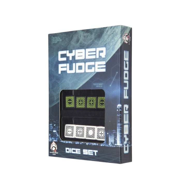 Q-Workshop CyberFudge Dice Set (8 Piece Set)
