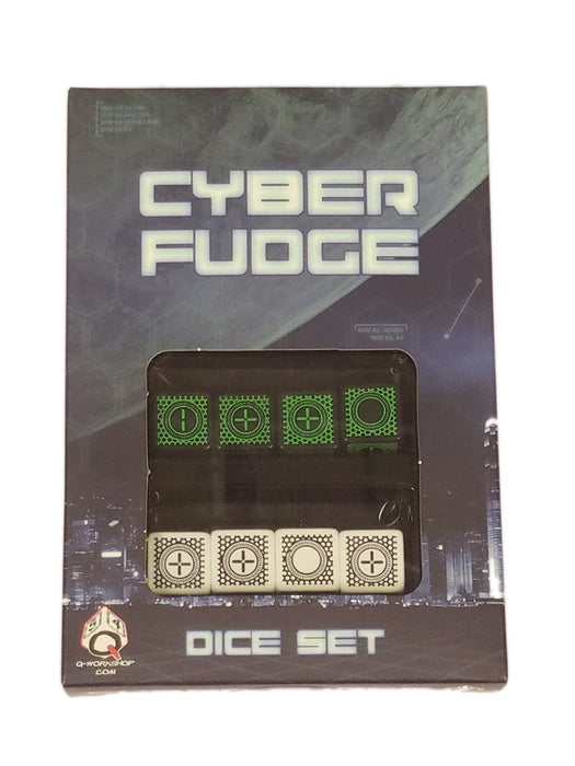 Q-Workshop CyberFudge Dice Set (8 Piece Set)