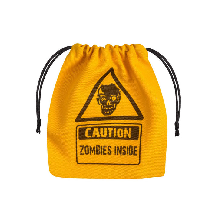 Q-Workshop Dice Bag - Zombie Yellow
