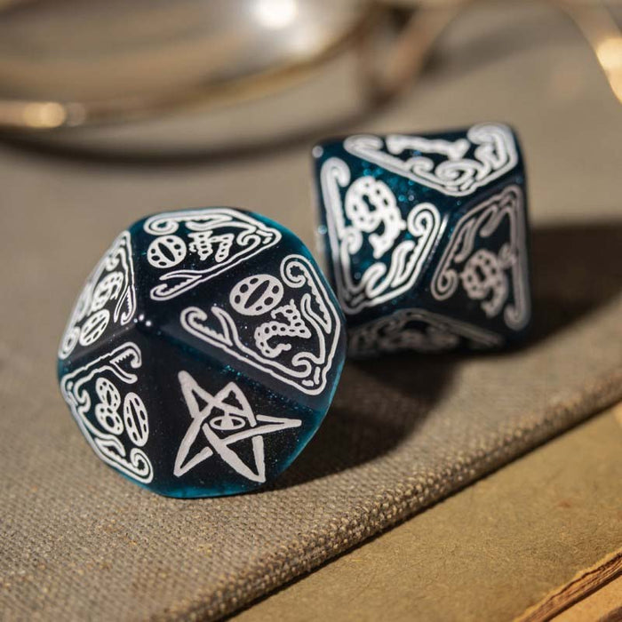 Call of Cthulhu: Dice Set Abyssal/White (7)