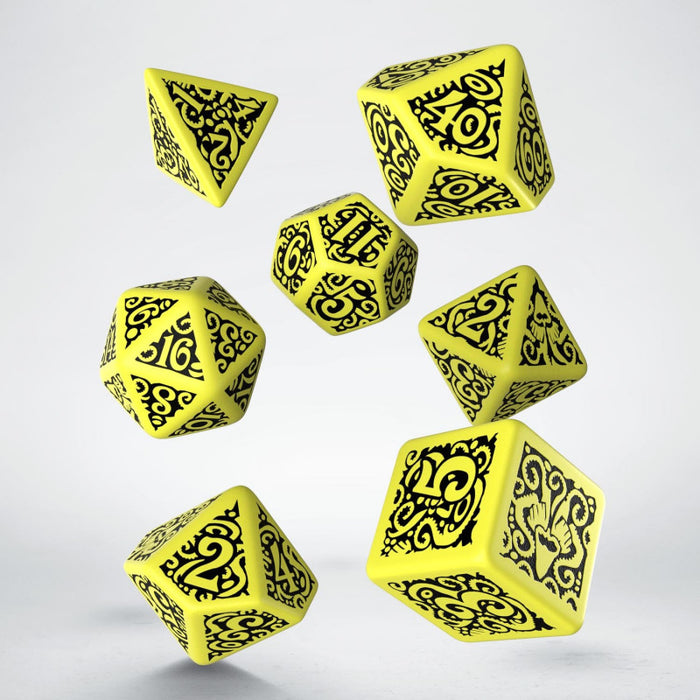 Q-Workshop Call of Cthulhu - The Outer Gods Dice Set Hastur (7 Pieces)