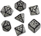 Q-Workshop Nuke Dice Set GlowNDark Revised (7 Piece Set)