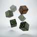 Q-Workshop Warmachine Cryx Faction Dice Set (6 Piece Set)