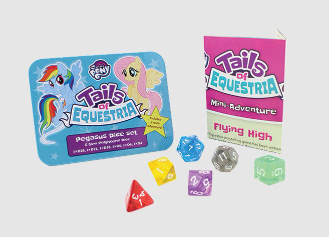 My Little Pony Tails of Equestria Dice Set - Pegasus