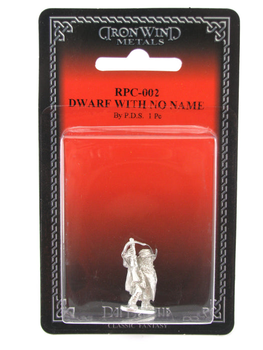 Dwarf With No Name #RPC-002 Classic Ral Partha Fantasy RPG Metal Figure