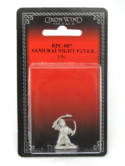 Samurai Night Fever #RPC-007 Classic Ral Partha Fantasy RPG Metal Figure