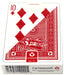Ace Standard Size Playing Cards with Standard Faces - 1 Red Deck