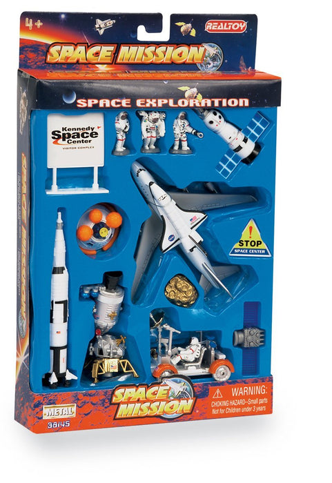 Daron Lunar Explorer 13 Piece Playset with Kennedy Space Center Sign