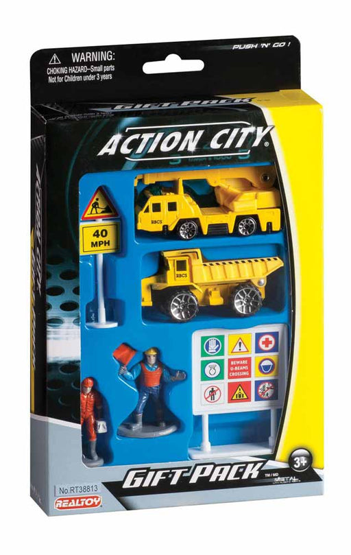 Construction Vehicle and Site 6 Piece Gift Pack