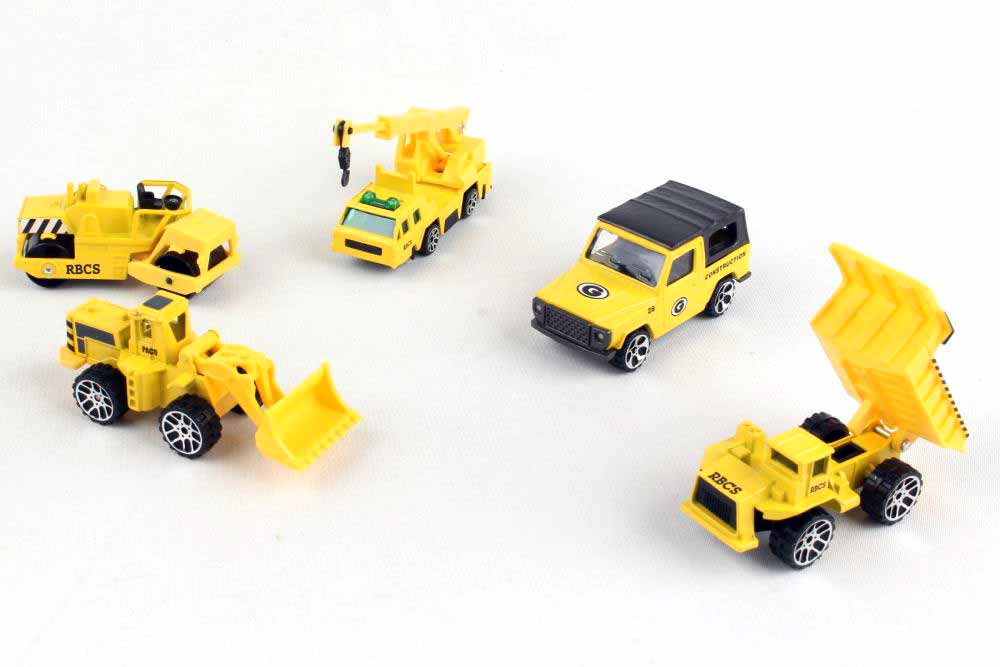 5 Piece Construction Vehicle Gift Pack