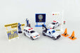 NYPD 12 Piece Playset with Vehicles, Signs, and Officiers