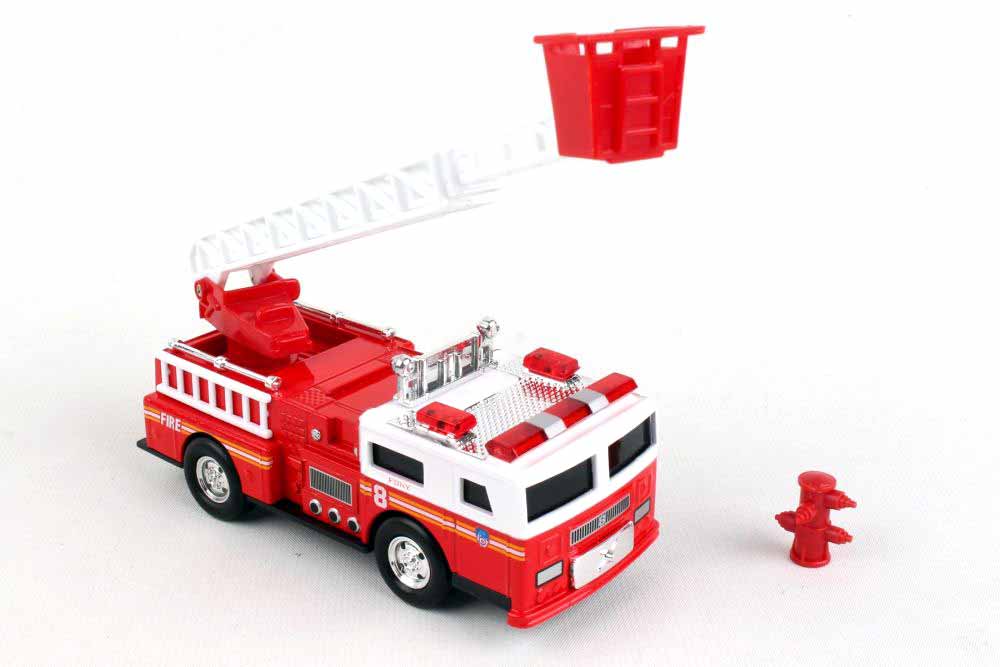 FDNY Ladder Truck Diecast Model Toy