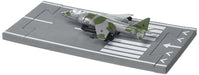 Daron Runway24 Diecast Metal Toy with Runway Section - AV8b Green Camoflage