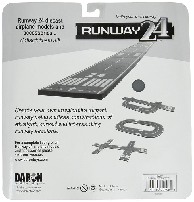 Daron Runway24 Runway Intersections 2 Pieces for Airport