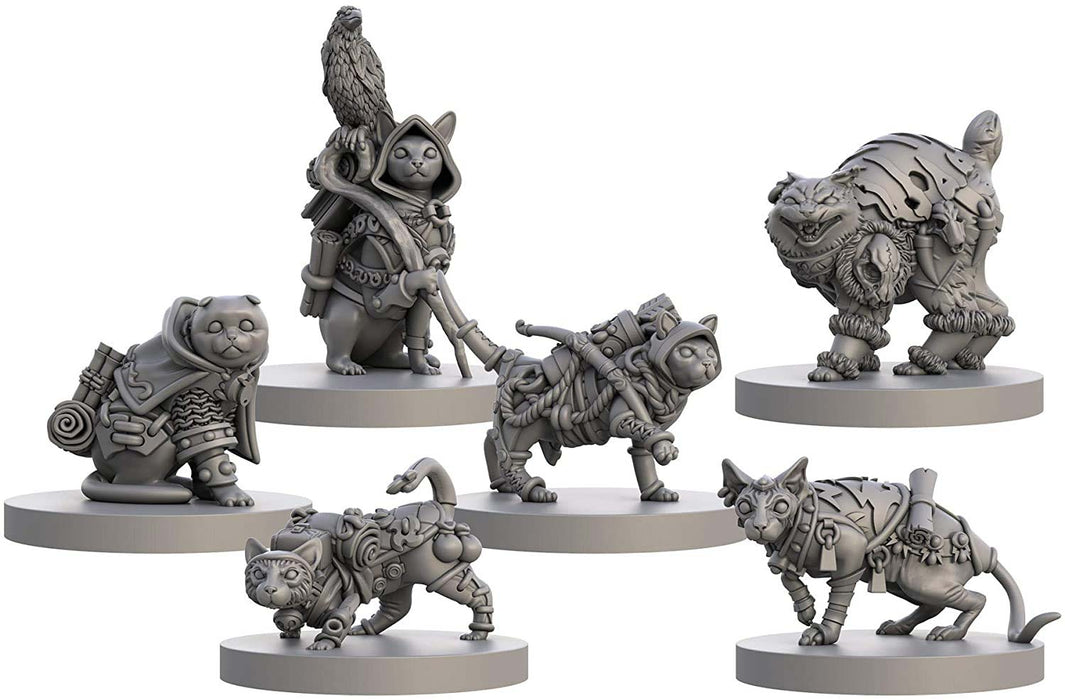 Animal Adventures: Cats & Catacombs Questing Tooth & Claw Volume 1 (6 Figures)