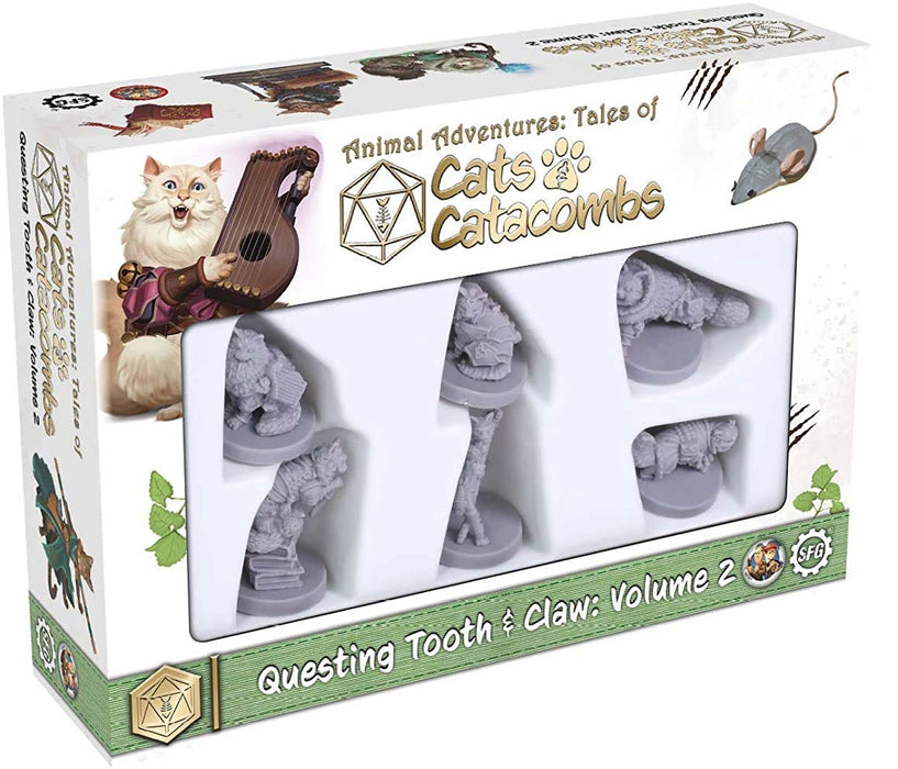 Animal Adventures: Cats & Catacombs Questing Tooth & Claw Volume 2 (6 Figures)
