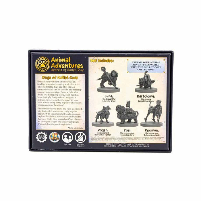 Animal Adventures: Secrets of Gullet Cove - Dogs of Gullet Cove Plastic Minis