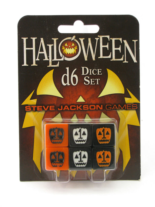 Halloween 19mm D6 RPG Dice - 6 Pieces