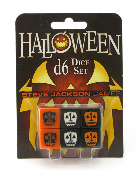 Halloween 19mm D6 RPG Dice - 6 Pieces