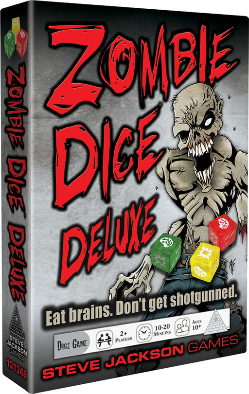 Zombie Dice: Deluxe Dice Game - Eat Brains, Don't Get Shotgunned