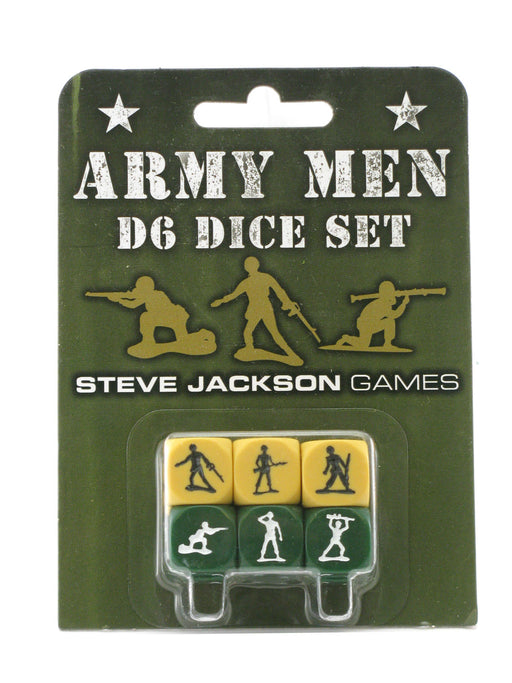 Army Men D6 Dice Set - 12 Pieces