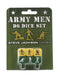 Army Men D6 Dice Set - 12 Pieces