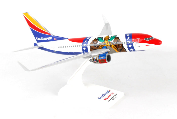 Daron Skymarks Southwest 737-700 1/130 Missouri One Model Aircraft