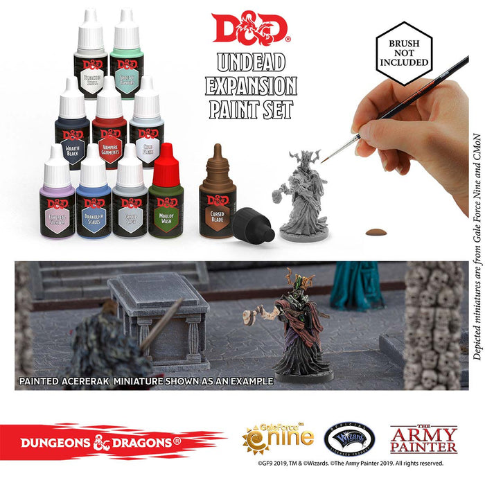 Dungeons & Dragons Nolzur`s Marvelous Pigments: Undead Paint Set