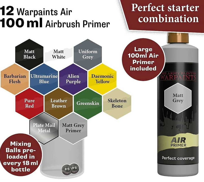 The Army Painter Warpaints Air: Starter Paint Set