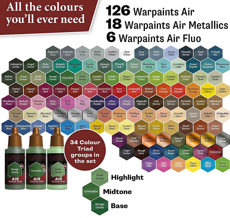 The Army Painter Warpaints Air: Complete Paint Set