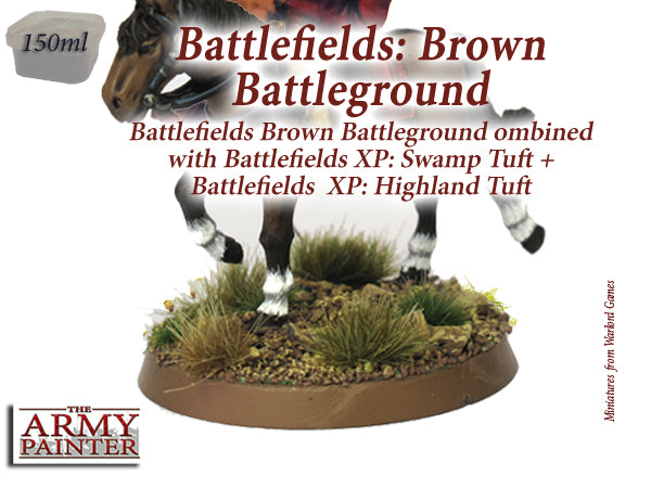 The Army Painter Battlefields Essential: Brown Battleground Basing Scenery Flock