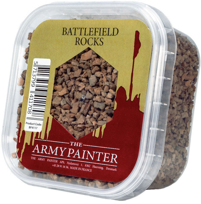 The Army Painter Battlefields Essential: Battlefield Rocks Miniature Scenery Flock