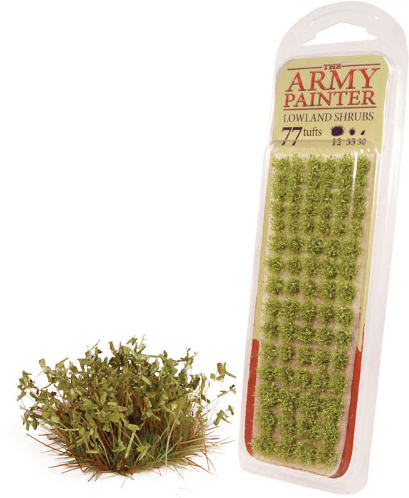 The Army Painter Battlefields XP: Lowland Shrubs Miniature Scenery Flock