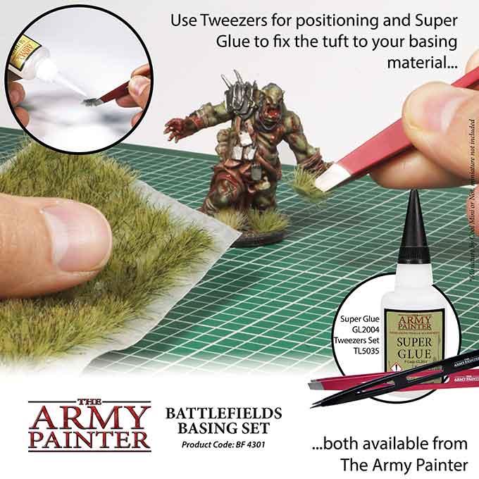 The Army Painter Hobby Starter - Battlefields Basing Set