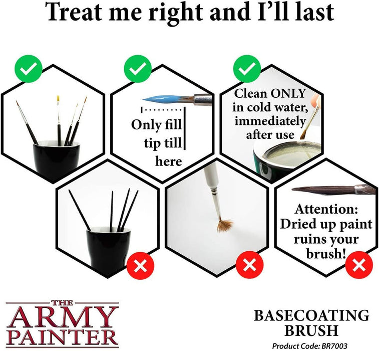 The Army Painter Hobby Paint Brush: Basecoating