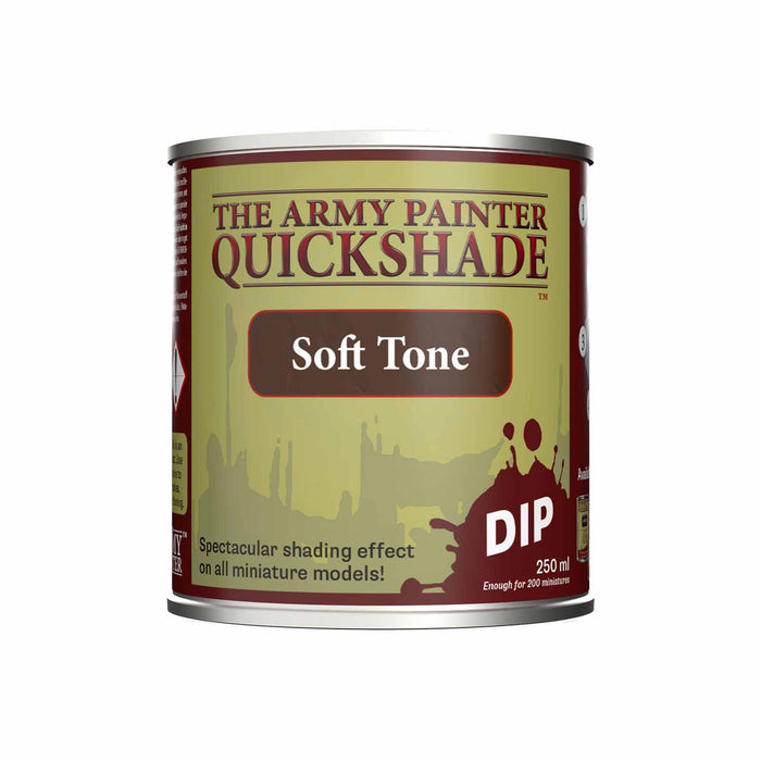 The Army Painter Quickshade: Soft Tone 250ml Dip