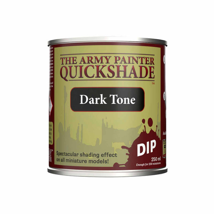 The Army Painter Quickshade: Dark Tone 250ml Dip