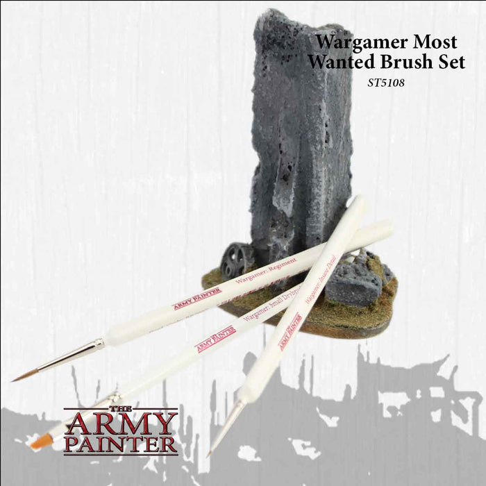 The Army Painter Hobby Starter - Wargamers Most Wanted Brush Set
