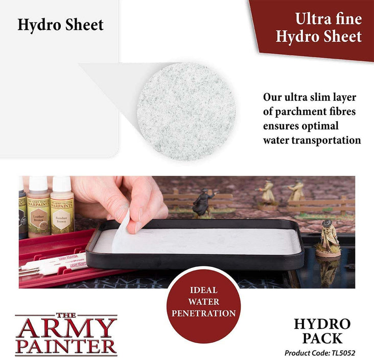 Wet Palette Refill: Hydro Pack - 50x Hydro Sheets, 2x Hydro Foam