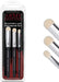 Masterclass Drybrush Set - 3 Domed Tip Brushes for Model Painting