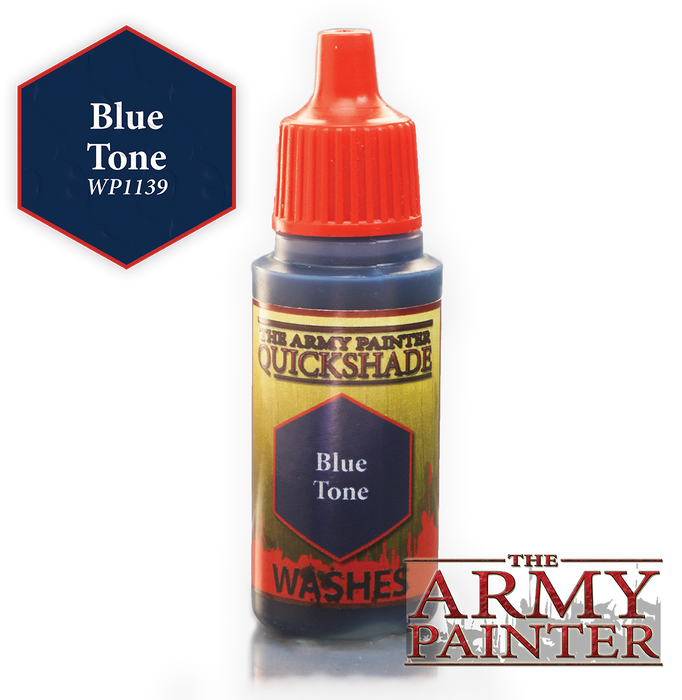 The Army Painter Washes Warpaints Quickshade: Blue Tone Wash 18mL Bottle