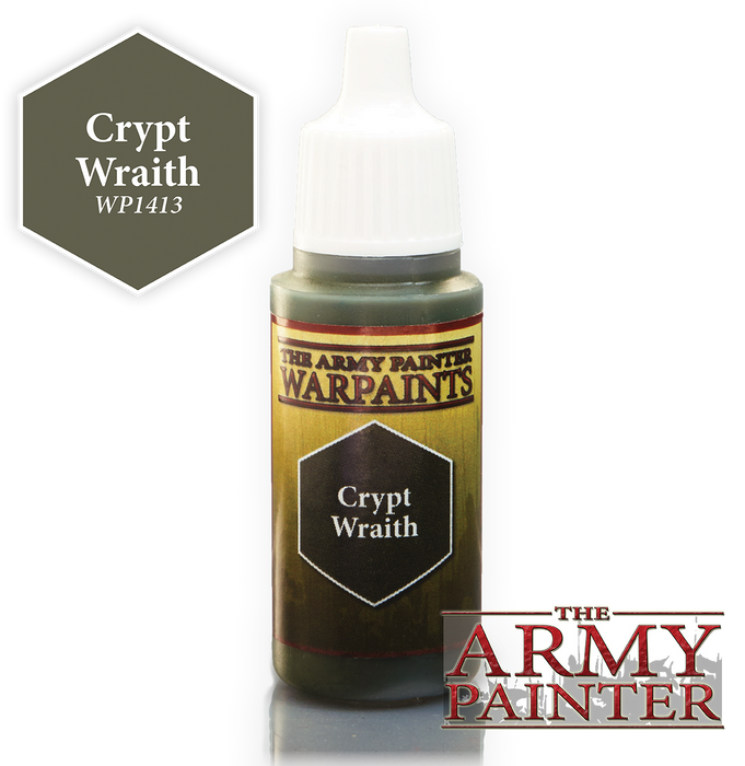 The Army Painter Acrylic Warpaints: Crypt Wraith 18mL Eyedropper Paint Bottle