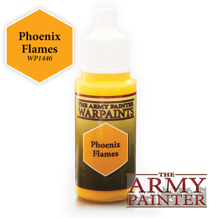 The Army Painter Acrylic Warpaints: Phoenix Flames 18mL Eyedropper Paint Bottle
