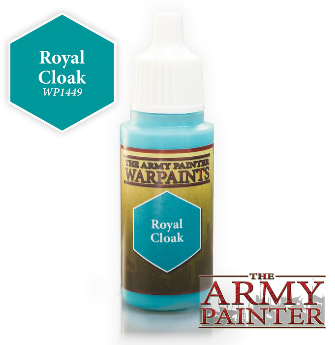 The Army Painter Acrylic Warpaints: Royal Cloak 18mL Eyedropper Paint Bottle