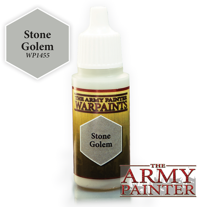 The Army Painter Acrylic Warpaints: Stone Golem 18mL Eyedropper Paint Bottle