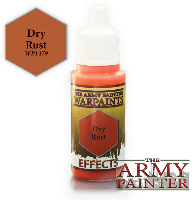 The Army Painter Effect Warpaints: Dry Rust 18mL Eyedropper Paint Bottle
